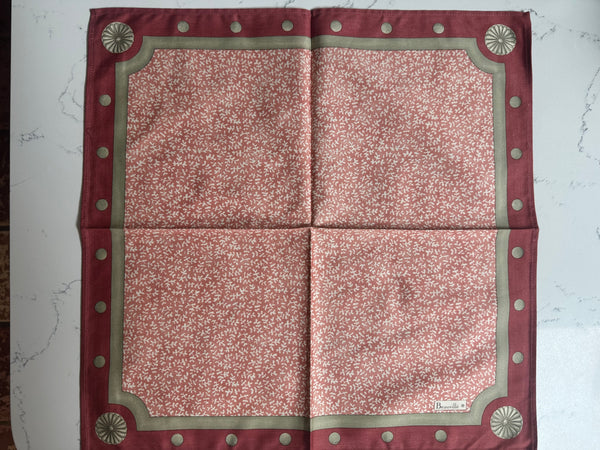 Beauvillé large dinner napkin, "Bordeaux"