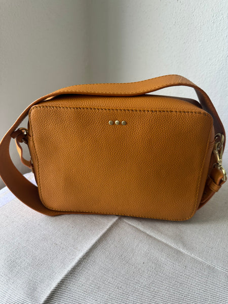 Camera bag by Loxwood in "Saffron" with wide shoulder strap