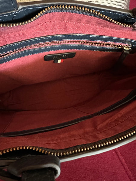 Shopper by Loxwood "le Cabas Parisien" in "Navy blue" zippered