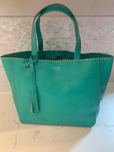Ramita Shopper by Loxwood "le Cabas Parisien" in "Caribbean Blue"