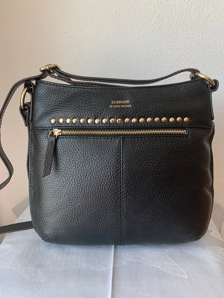 Celia Crossbody Saddle Bag by Loxwood Paris in "Leopard"