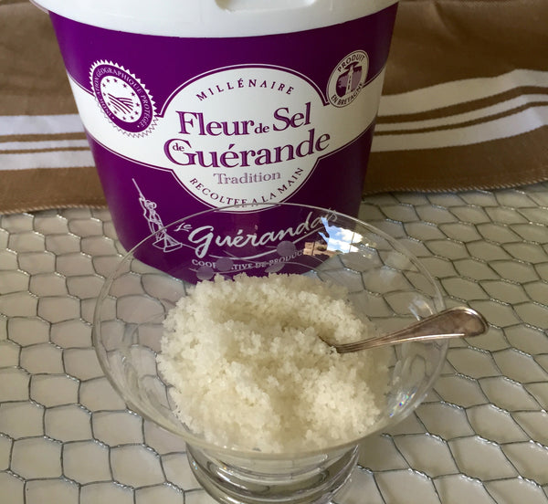 French Fleur de Sel finishing salt