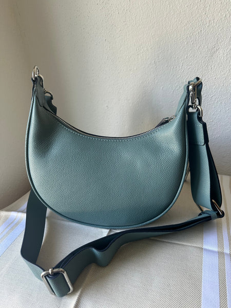 Albane Half Moon Bag in ocean