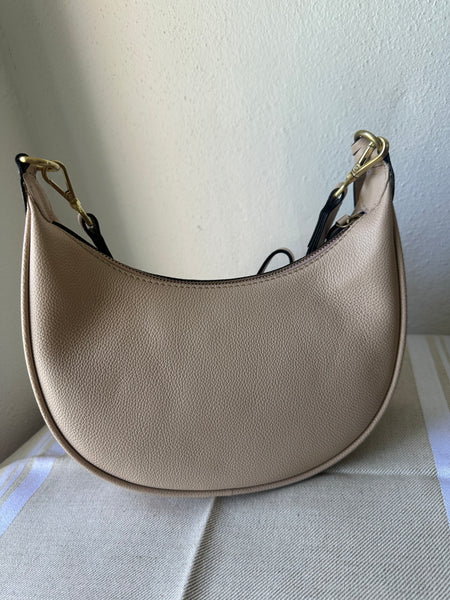 Albane Half Moon Bag in "Nude"