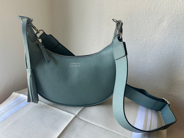 Albane Half Moon Bag in ocean