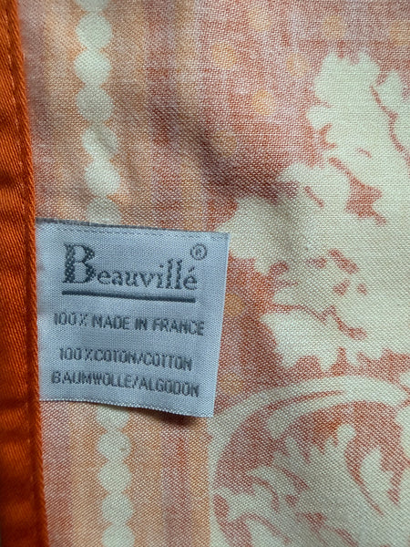 Beauvillé table runner, Orange