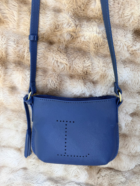 Mini Celia Crossbody Bag by Loxwood "le Cabas Parisien" in "Blue Jean"