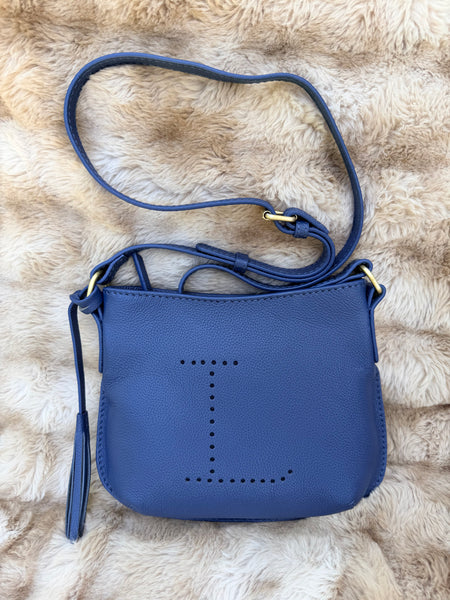 Mini Celia Crossbody Bag by Loxwood "le Cabas Parisien" in "Blue Jean"