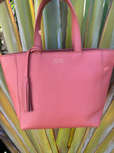 Small Shopper by Loxwood "le Cabas Parisien" in "Coral"