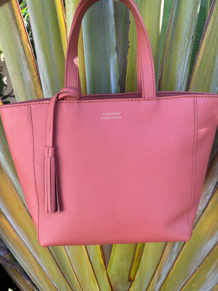 Small Shopper by Loxwood "le Cabas Parisien" in "Coral"