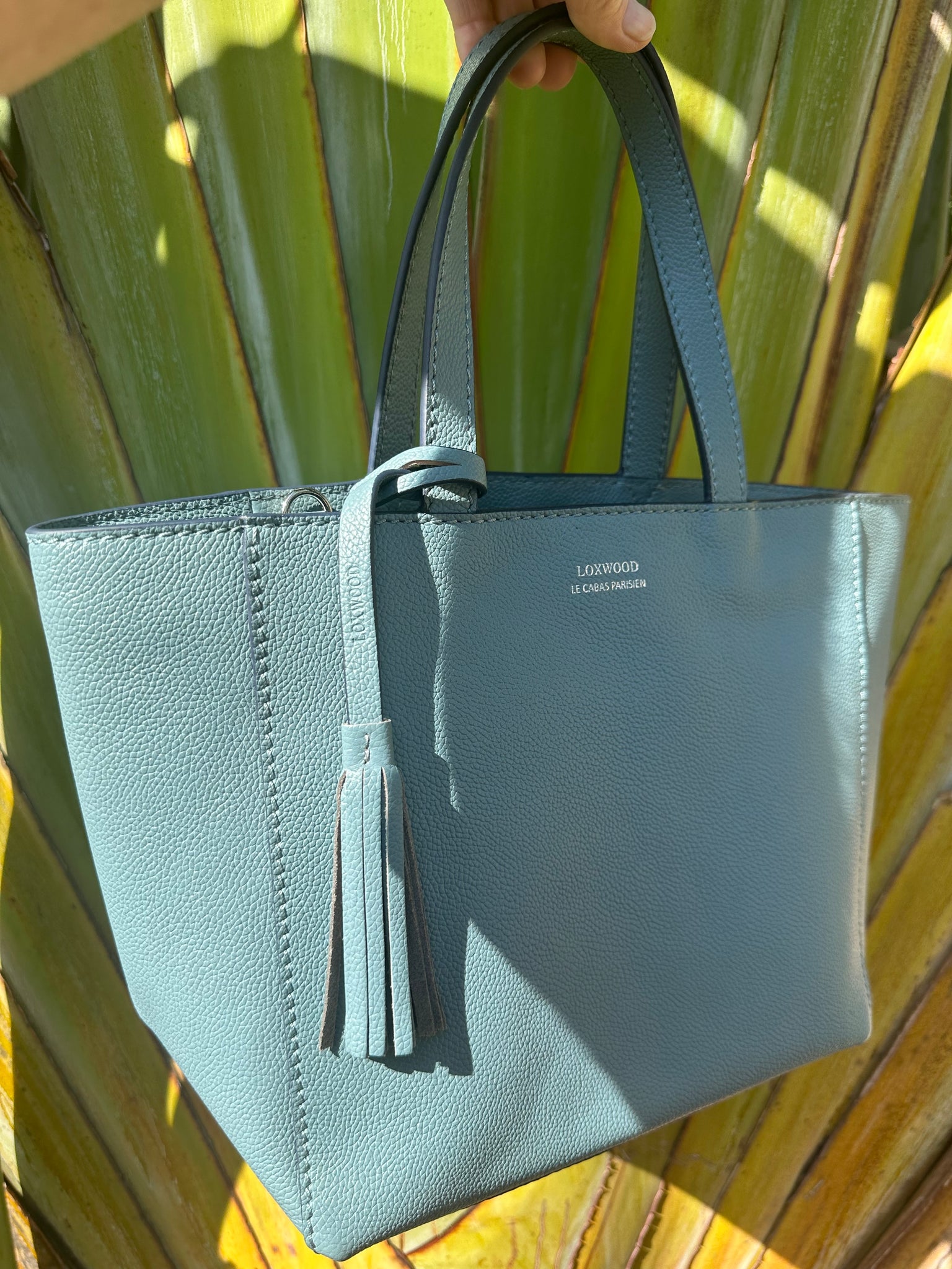 Small Shopper by Loxwood "le Cabas Parisien" in "Ocean blue"