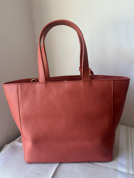 Small Shopper by Loxwood "le Cabas Parisien" in "Coral"