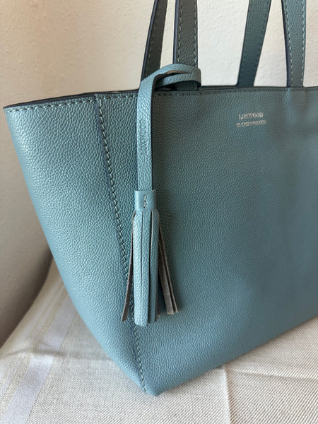 Small Shopper by Loxwood "le Cabas Parisien" in "Ocean blue"