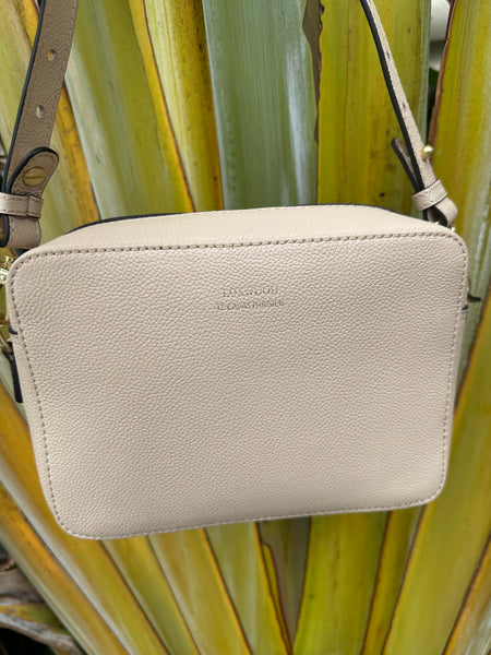 Camera bag by Loxwood in "Nude" with wide shoulder strap