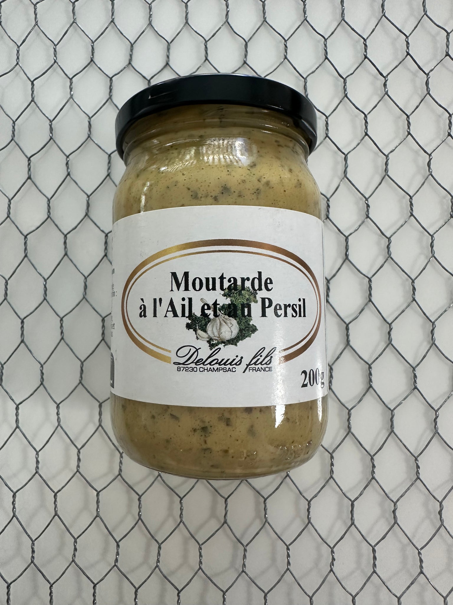 Delouis French garlic and parsley mustard