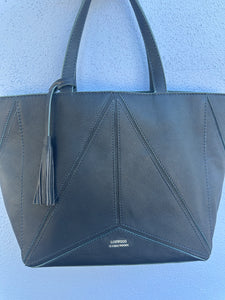 Shopper by Loxwood "le Cabas Parisien" in "Midnight Blue" Origami