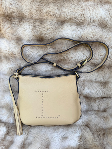 Mini Celia Crossbody Bag by Loxwood "le Cabas Parisien" in "Champagne"