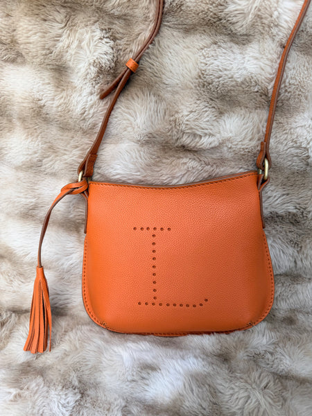 Mini Celia Crossbody Bag by Loxwood "le Cabas Parisien" in "Orange"