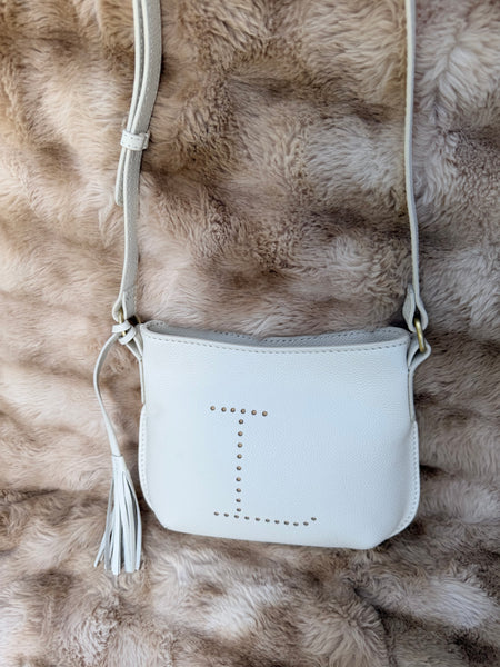 Mini Celia Crossbody Bag by Loxwood "le Cabas Parisien" in "Summer White"