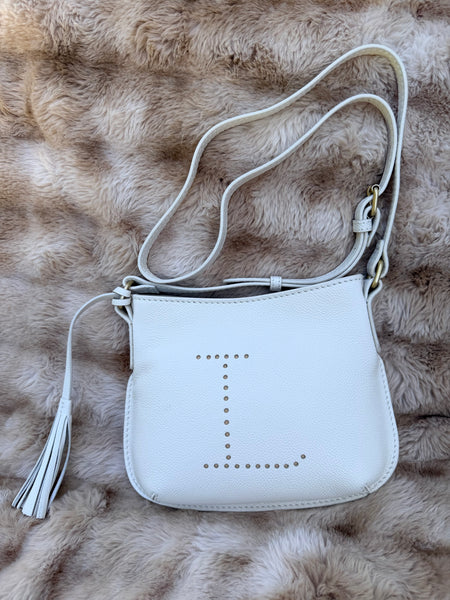 Mini Celia Crossbody Bag by Loxwood "le Cabas Parisien" in "Summer White"