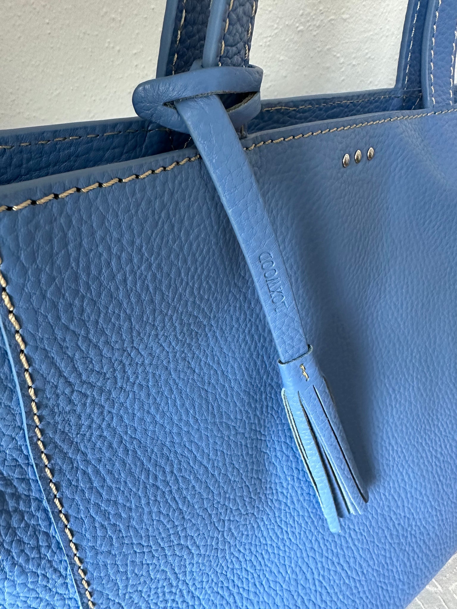 Montmartre Shopper by Loxwood "le Cabas Parisien" in "Periwinkle"