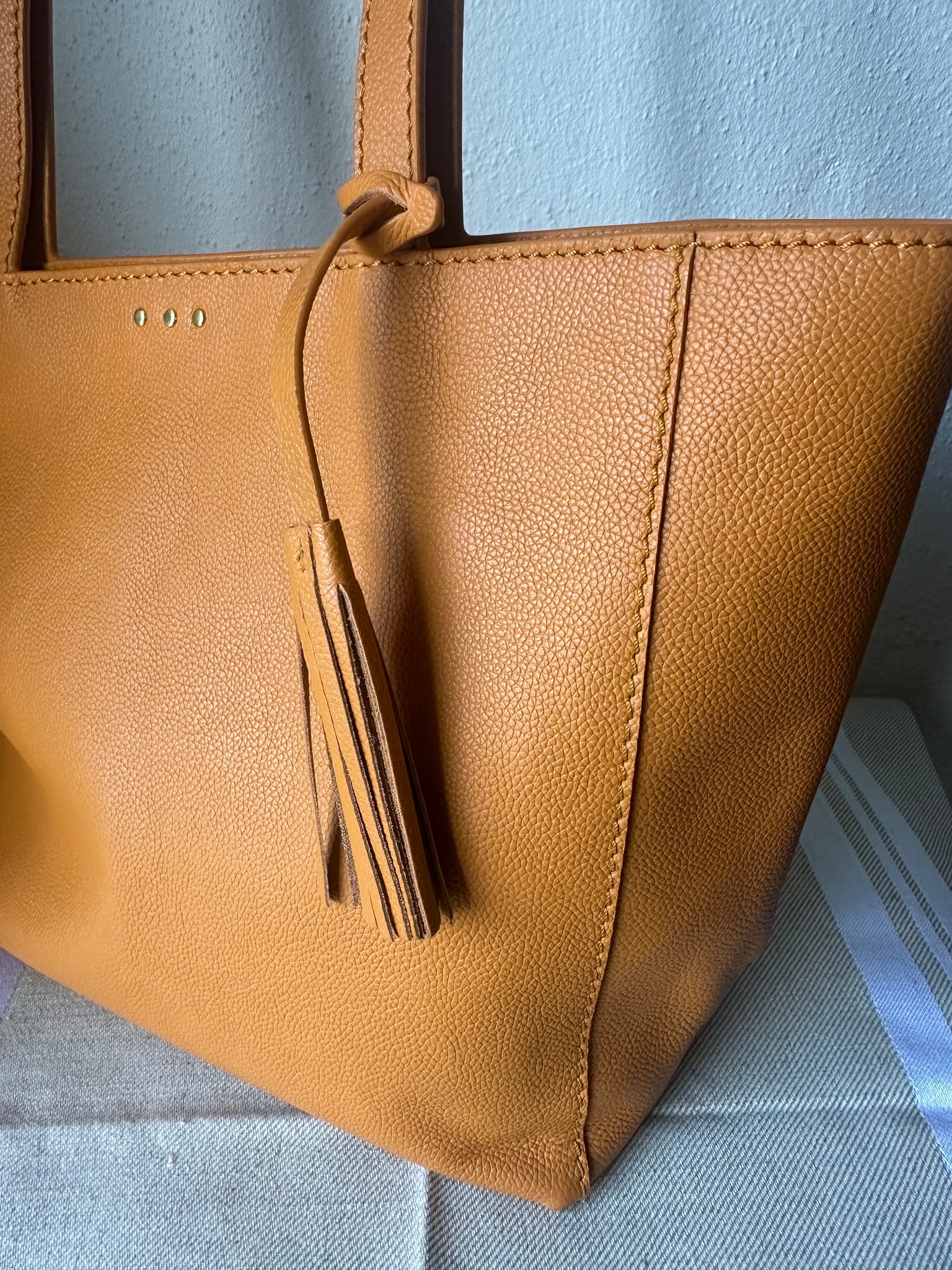 Montmartre Shopper by Loxwood "le Cabas Parisien" in "Saffron"