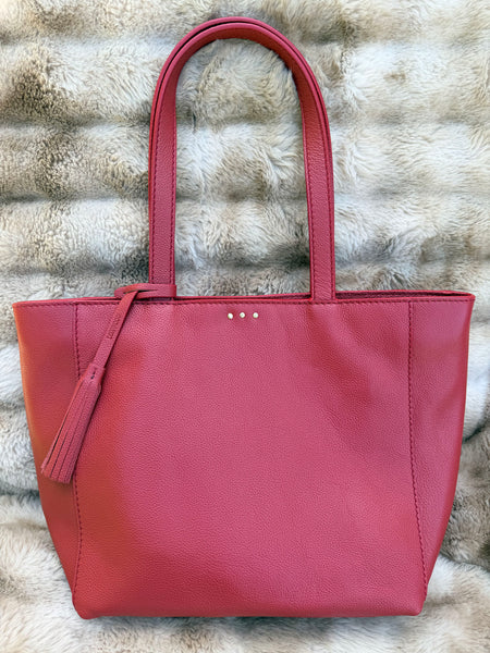 Montmartre Shopper by Loxwood "le Cabas Parisien" in "Opera Red"