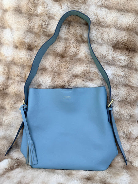 Naya Shoulder Bag by Loxwood in "Ocean Blue"