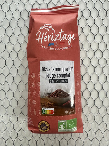 French organic red rice from the Camargue
