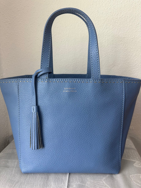 Small Shopper by Loxwood "le Cabas Parisien" in "Periwinkle blue"