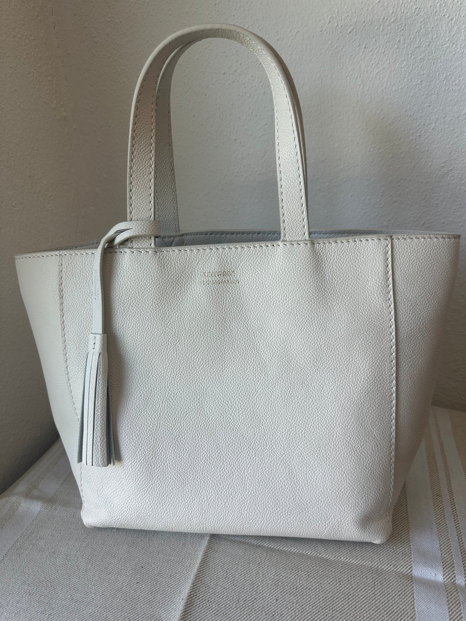 Small Shopper by Loxwood "le Cabas Parisien" in "Summer White"