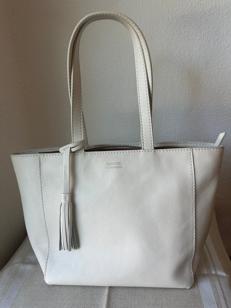 Shopper by Loxwood "le Cabas Parisien" in "Summer white" zippered