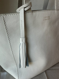Shopper by Loxwood "le Cabas Parisien" in "Summer white" zippered