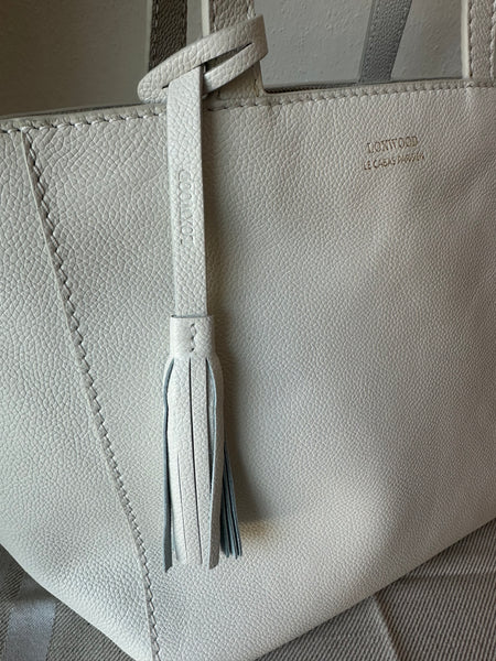 Shopper by Loxwood "le Cabas Parisien" in "Summer white" zippered