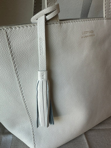 Shopper by Loxwood "le Cabas Parisien" in "Summer white" zippered