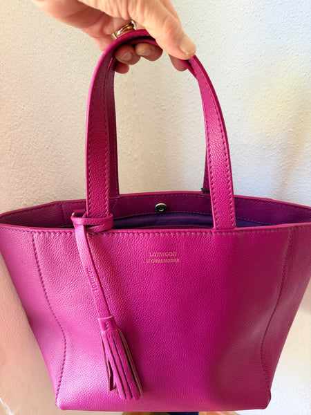 Small Shopper by Loxwood "le Cabas Parisien" in "Fuchsia"