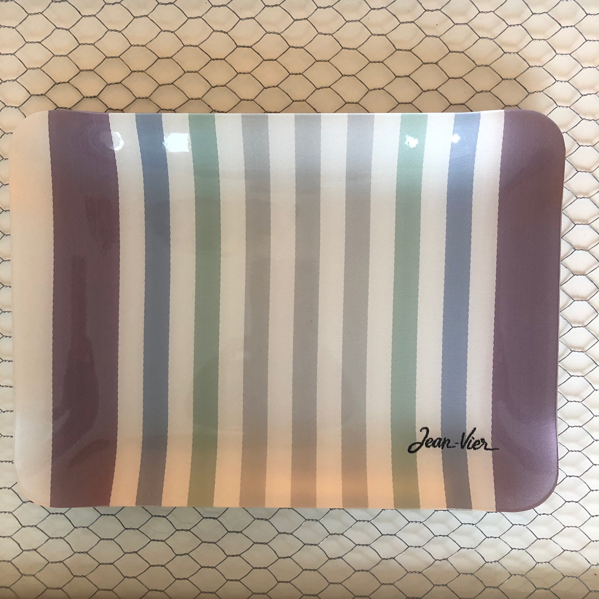 Jean-Vier Serving Tray, small, "Seaside Pastels"